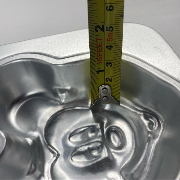 Disney 1995 Wilton Mickey Mouse Head Mini Cake Mold Baking Pan - Picture 6 of 8